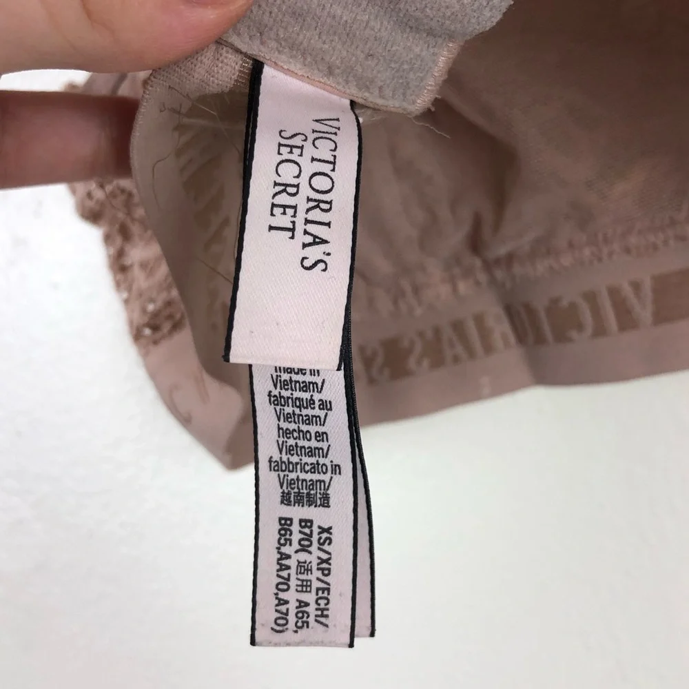 Victoria’s Secret Tan Floral Lace Bra - Picture 5 of 6